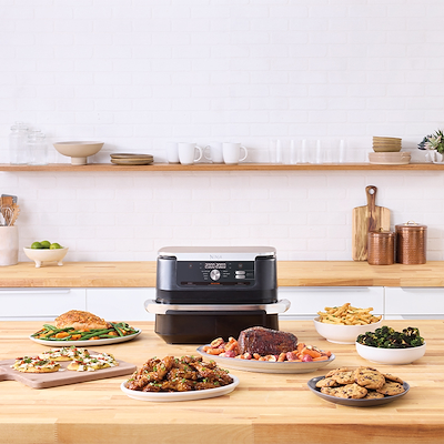 Ninja Foodi AF500EU FlexDrawer airfryer & dehydrator 10,4 liter 2470 watt