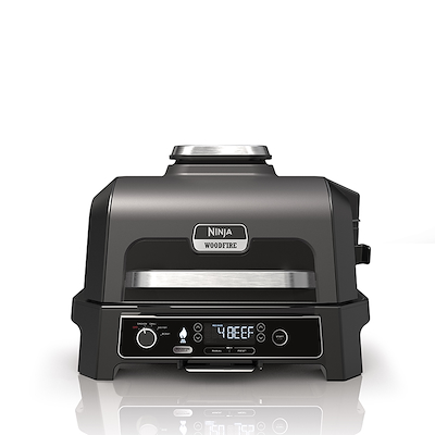 Ninja Woodfire OG850EU smart cook SystemXL electric BBQ grill & airfryer