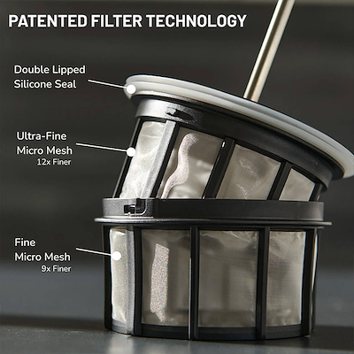 Espro P3 stempelkande sort 0,55 liter