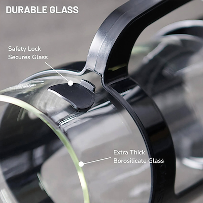 Espro P3 stempelkande sort 0,55 liter