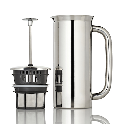 Espro P7 stempelkande børstet stål 1 liter