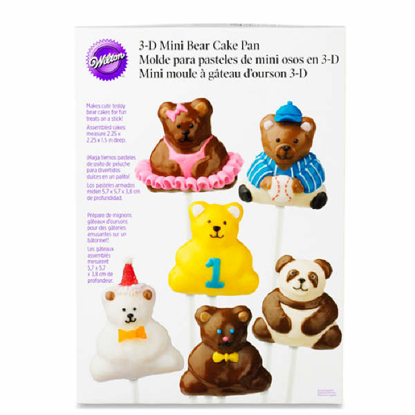 Bageform 3D bamse