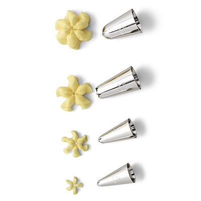 Wilton tyllesæt 4 dele flower