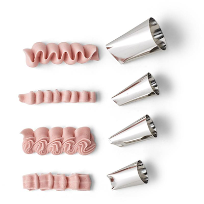 Wilton tyllesæt 4 dele ruffles