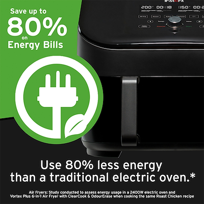 Instant Vortex airfryer & dehydrator 8,5 liter 1700 watt