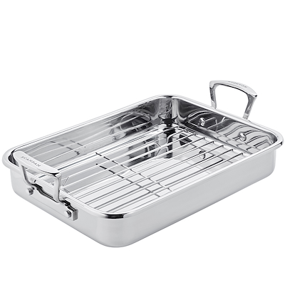 Scanpan Bradepande Med Rist 43 x 28 cm