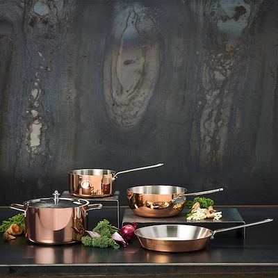 Scanpan Maitre D' sauteuse 20 cm kobber