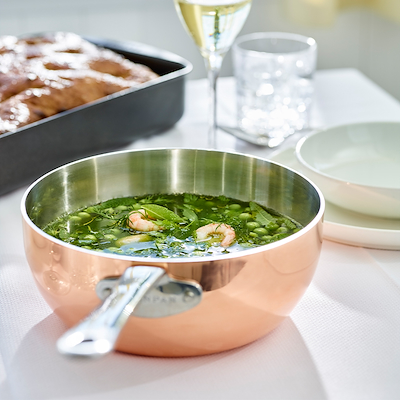 Scanpan Maitre D' sauteuse 20 cm kobber