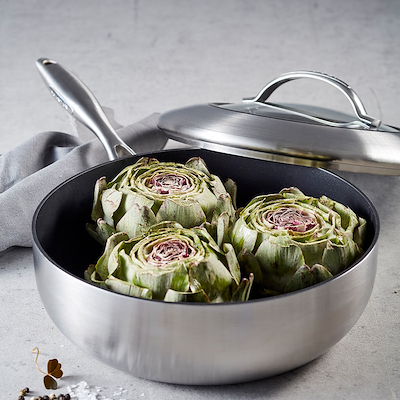 Scanpan CTX non-stick sauteuse med glaslåg Ø 26 cm