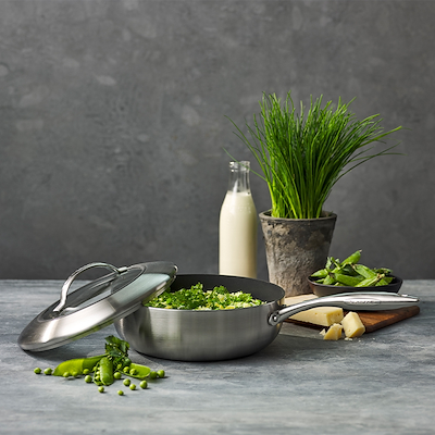 Scanpan CTX non-stick sauteuse med glaslåg 26 cm