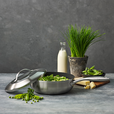 Scanpan CTX non-stick sauteuse med glaslåg Ø 26 cm