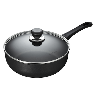 Scanpan Classic sauterpande sort Ø 26 cm med låg
