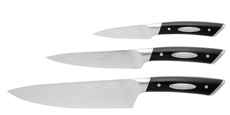 Scanpan Classic knivsæt 3 dele