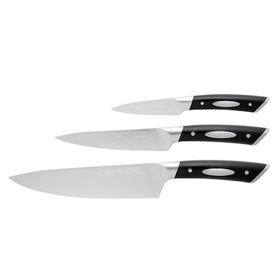 Scanpan Classic Knivsæt/ Kokkesæt 3 Dele