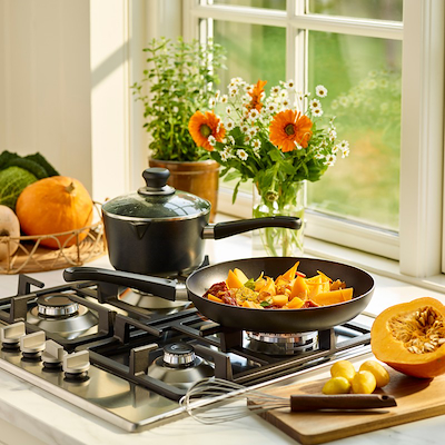 Scanpan Classic Induction non-stick stegepande 28 cm - i omslag