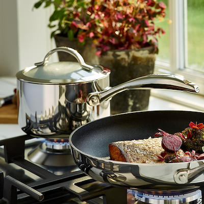 Scanpan HaptIQ non-stick kasserolle med låg 1,8 liter