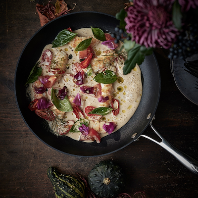 Scanpan HaptIQ non-stick stegepande 26 cm i gaveæske