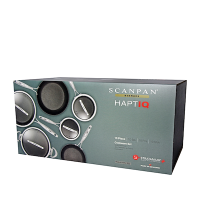 Scanpan HaptIQ gryde- og pandesæt 10 stk.