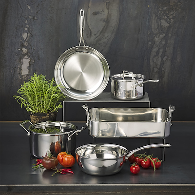 Scanpan Fusion 5 stegepande stål Ø 24 cm