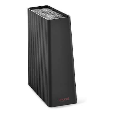 Brund Easycut knivblok sort