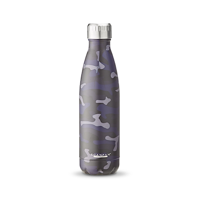 TO GO by Scanpan drikkeflaske 500 ml blå camouflage  