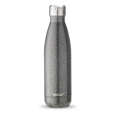 TO GO by Scanpan drikkeflaske 500 ml sort glitter
