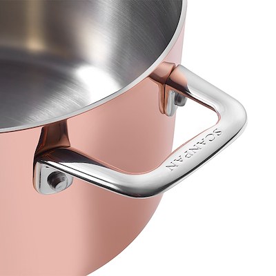 Scanpan Maitre D' gryde 3,5 liter kobber uden belægning