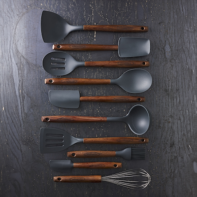 Scanpan grydeske karboniseret ask 31 cm