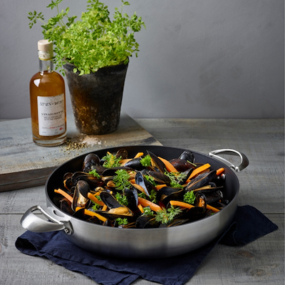 Scanpan CTX non-stick chefpande med låg Ø28 cm