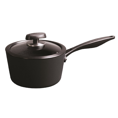 Scanpan Pro SB+ Induction kasserolle med låg sort non-stick 1.8 liter