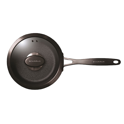 Scanpan Pro SB+ Induction kasserolle med låg sort non-stick 1.8 liter