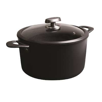 Scanpan Pro SB+ Induction gryde med låg sort non-stick 3,5 liter
