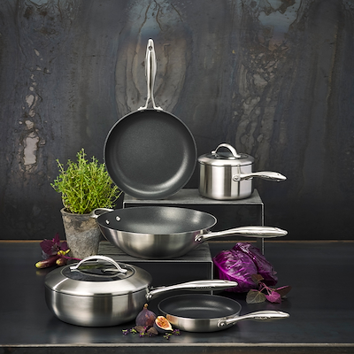 Scanpan CTX non-stick stegepande 24 cm i gaveæske