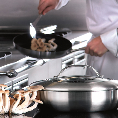 Scanpan CTX non-stick chefpande med låg Ø32 cm