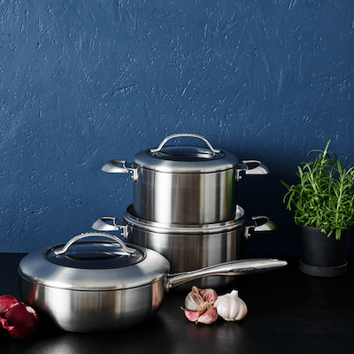 Scanpan gryde med låg 6,5 liter 26 cm CTX