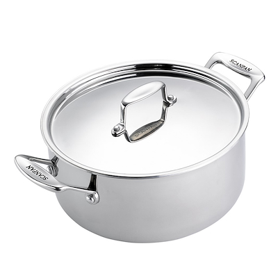 Scanpan Fusion 5 gryde stål 5 liter med låg Ø24 cm