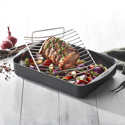 Scanpan rist 26X19 cm til bradepande 34X22 cm