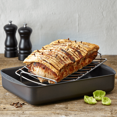 Scanpan rist 26X19 cm til bradepande 34X22 cm