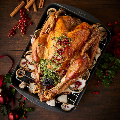 Scanpan rist 31x24,5 cm til bradepande 39X27 cm