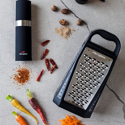 Microplane box rivejern med opsamling