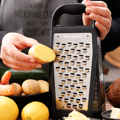 Microplane box rivejern med opsamling