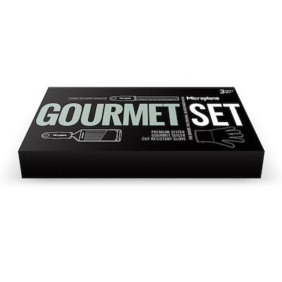 Microplane Gourmet sæt med handske