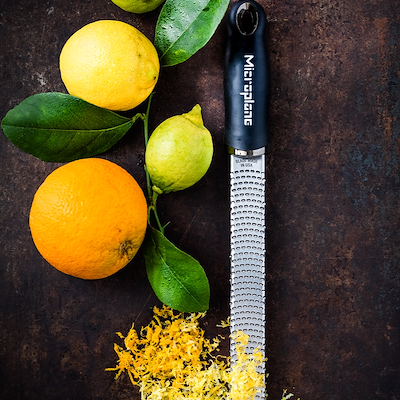 Microplane Premium Classic Zester rivejern sort