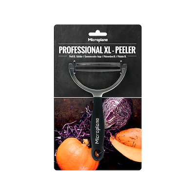 Microplane Professional XL skrællekniv sort