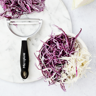 Microplane Professional XL skrællekniv sort