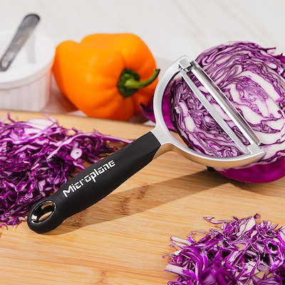 Microplane Professional XL skrællekniv sort