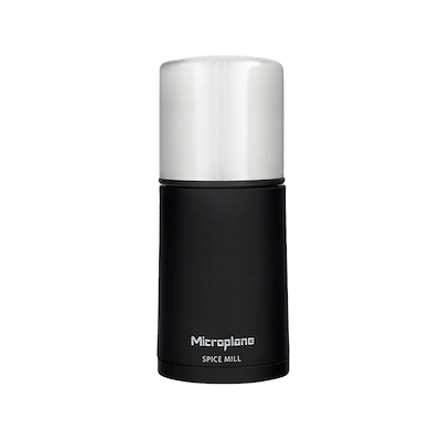 Microplane krydderimølle sort/stål H11,4 cm