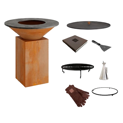 OFYR grill corten 85 professionel startpakke