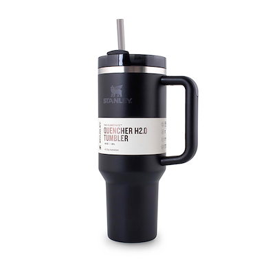 Stanley The Quencher H2.0 Flowerstate Tumbler black tonal 1200 ml