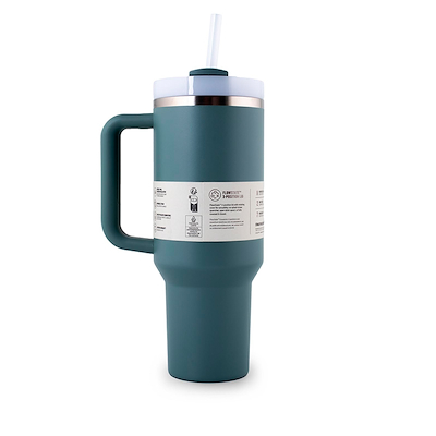 Stanley The Quencher H2.0 Flowerstate Tumbler blue spruce 1200 ml
